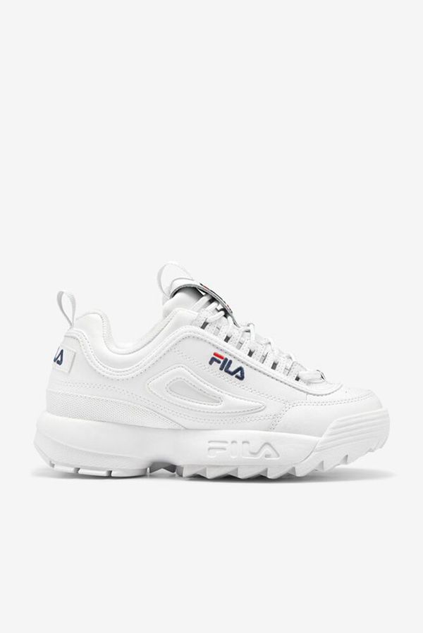 Tênis Fila Homem Branco/Azul Marinho/Vermelhas - Fila Disruptor 2 Premium Loja Online Portugal,XTNO-